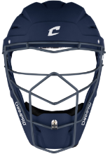 Picture of Optimus Pro Rubberized Matte Finish Hockey Style Catcher's Headgear Adult 7-7 1/2 NAVY
