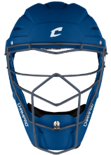 Picture of Optimus Pro Rubberized Matte Finish Hockey Style Catcher's Headgear Adult 7-7 1/2 ROYAL