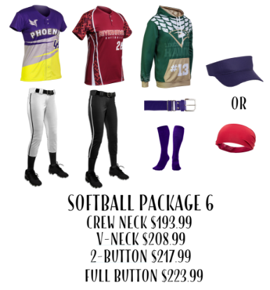 Picture of Softball Uniform Package 6