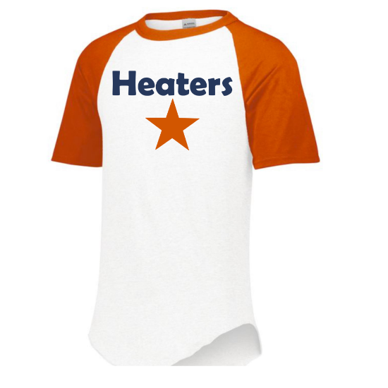 Picture of Heaters Baseball Tee Orange