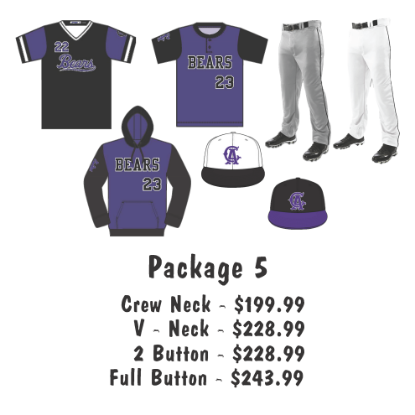 Picture of Baseball Uniform Package 5