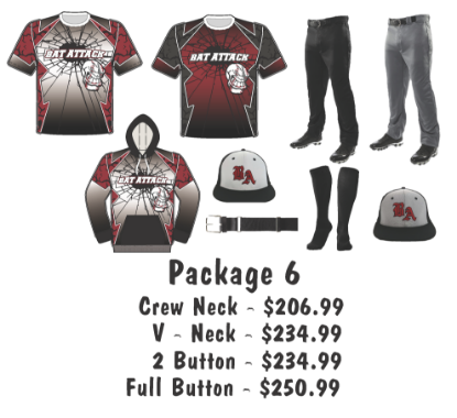 Picture of Baseball Uniform Package 6