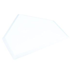 White Home Plate without Spikes