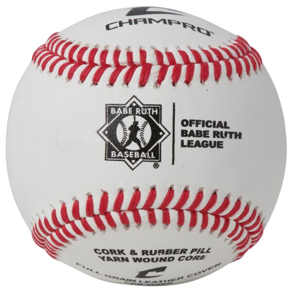 Babe Ruth Baseball - Full Grain Leather Cover