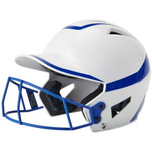 Two-Tone Softball Helmet w/Mask