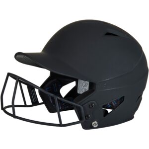HX Matte Softball Helmet w/Facemask