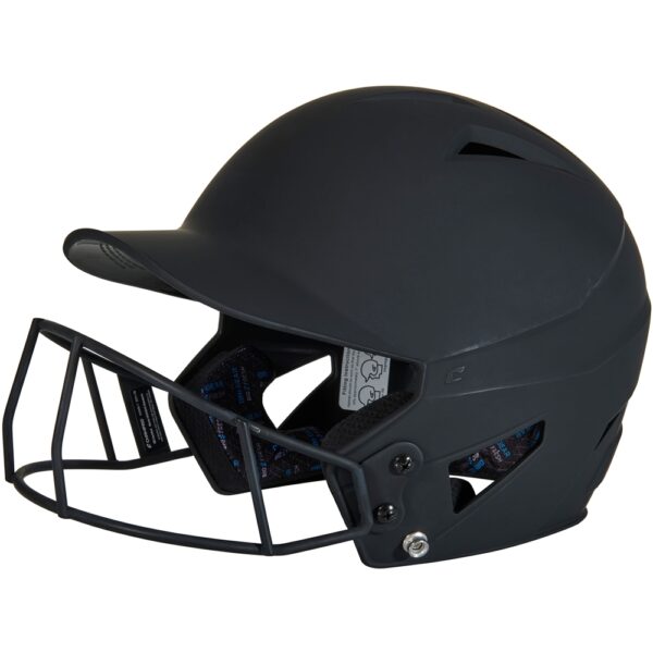 HX Matte Softball Helmet w/Facemask