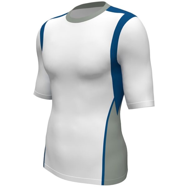 JUICE Compression Crew Neck with 1/2 Sleeve Jersey