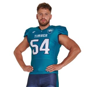 JUICE Collegiate Football Jersey w/Lineman Sleeves