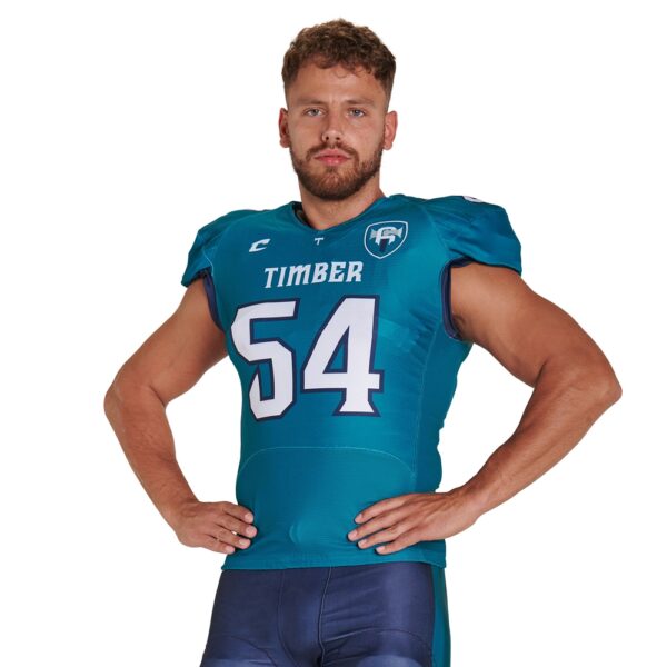 JUICE Collegiate Football Jersey w/Lineman Sleeves