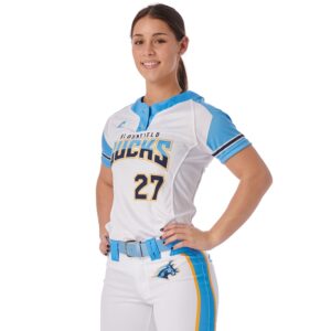 JUICE 2-Button Short Sleeve Jersey