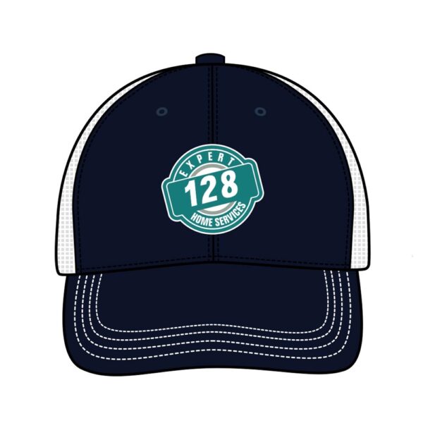 SAMPLE: Embroidered Performance Trucker Snapback Cap