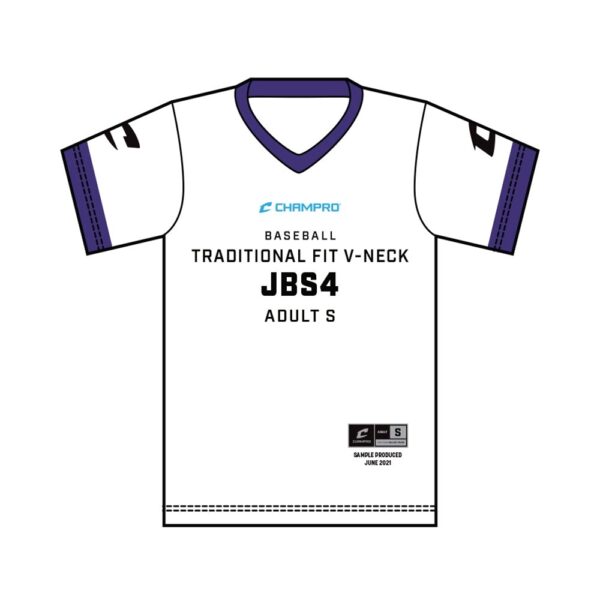 SIZE KIT Juice Baseball V-Neck Jersey