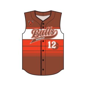 SAMPLE Juice Sleeveless Full-Button Jersey