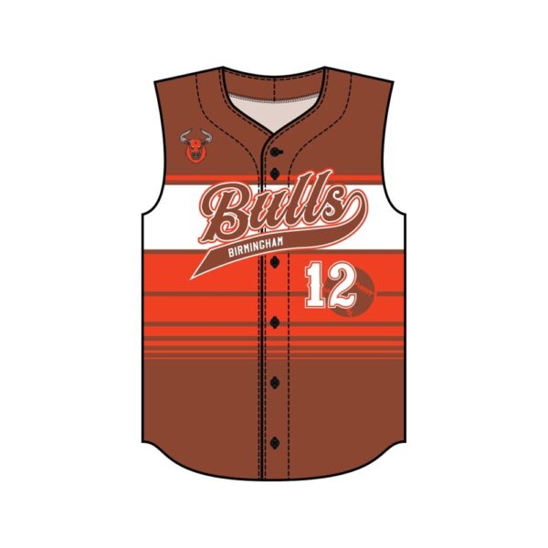 SAMPLE Juice Sleeveless Full-Button Jersey