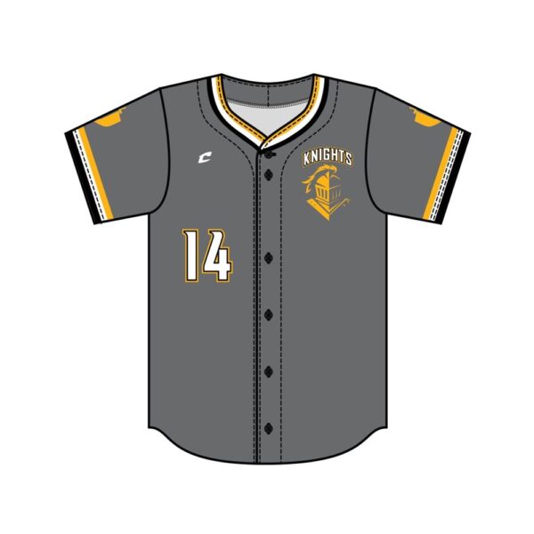 SAMPLE Juice Fitted Full Button Jersey