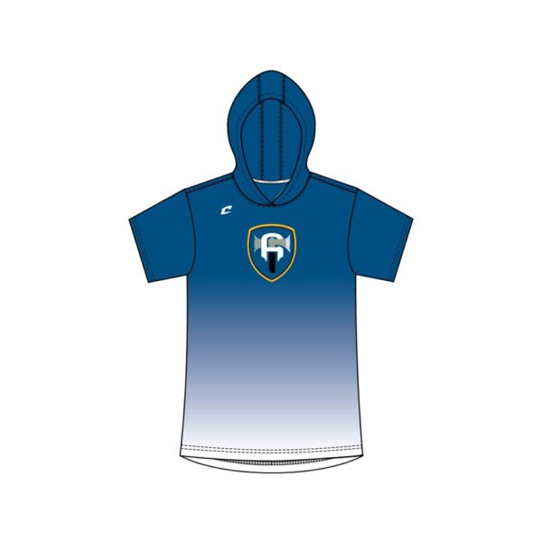 SAMPLE Juice Short Sleeve Shooter Shirt with Hood