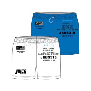 SIZE KIT Juice Double Ply Reversible Basketball 5" Short