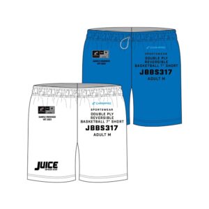 SIZE KIT Juice Double Ply Reversible Basketball 7" Short
