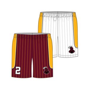 SAMPLE Juice Double Ply Reversible Basketball 9" Short