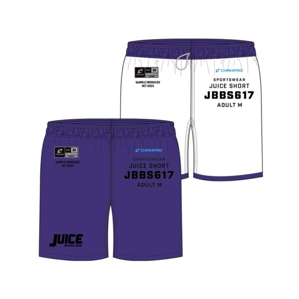 SIZE KIT Juice Single-Ply Reversible Basketball 7" Short