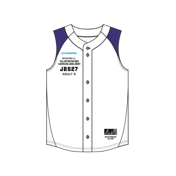 SIZE KIT Juice Full Button Sleeveless Loose Jersey