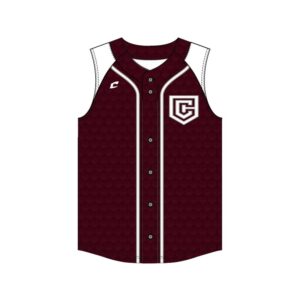 SAMPLE Juice Full Button Sleeveless Loose Jersey