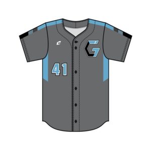 SAMPLE Juice Fitted Full Button Jersey