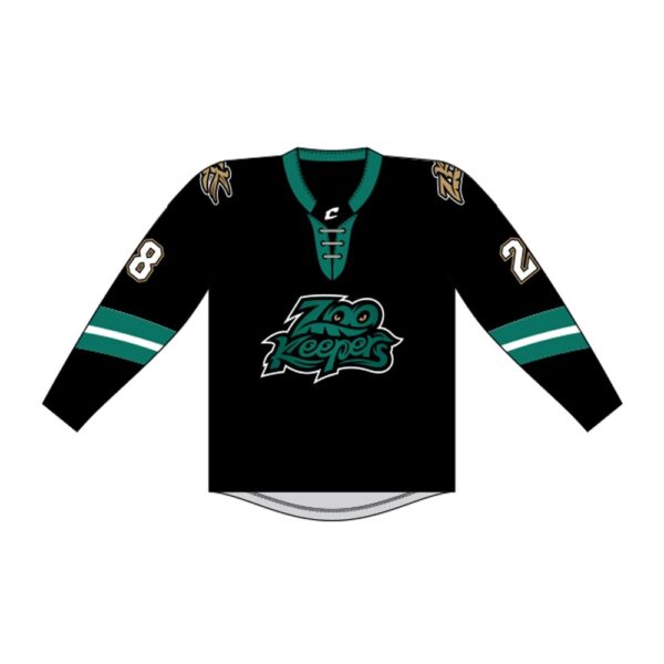 SAMPLE JUICE Elite Faux Lace Neck Hockey Jersey