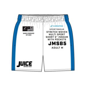 SIZE KIT Juice Stretch Woven Multi Sport Short 5" Inseam w/Pockets