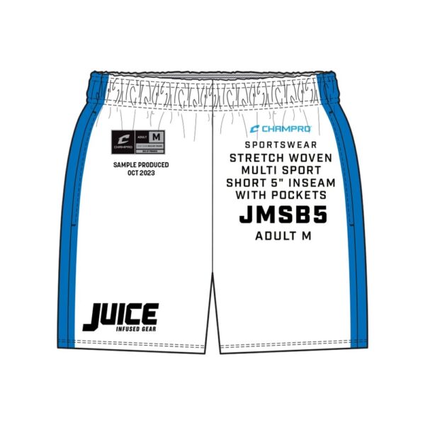 SIZE KIT Juice Stretch Woven Multi Sport Short 5" Inseam w/Pockets