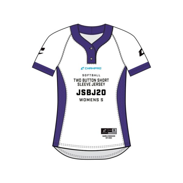 SIZE KIT Juice 2-Button Short Sleeve Jersey
