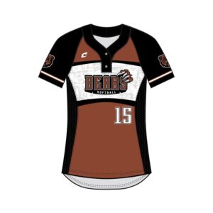 SAMPLE JUICE 2-Button Short Sleeve FITTED Jersey