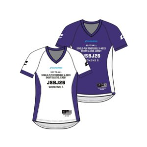 SIZE KIT Juice Single-Ply Reversible V-Neck Short Sleeve Jersey
