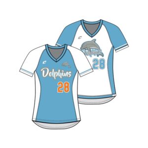 SAMPLE JUICE Single-Ply Reversible V-Neck Short Sleeve Jersey