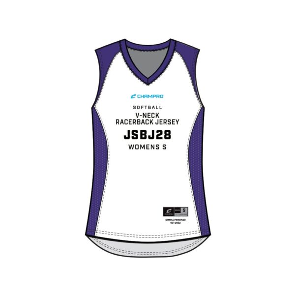 SIZE KIT Juice V-Neck Racerback Jersey
