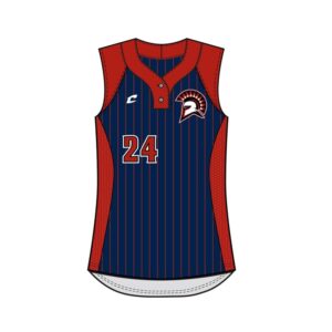 SAMPLE Juice 2-Button Sleeveless FITTED Jersey