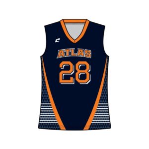 SAMPLE Juice Full Racerback Sleeveless FITTED Jersey