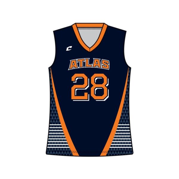 SAMPLE Juice Full Racerback Sleeveless FITTED Jersey