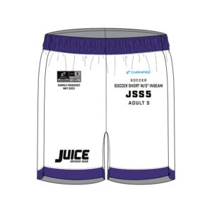 SIZE KIT Juice Soccer Short w/5" Inseam