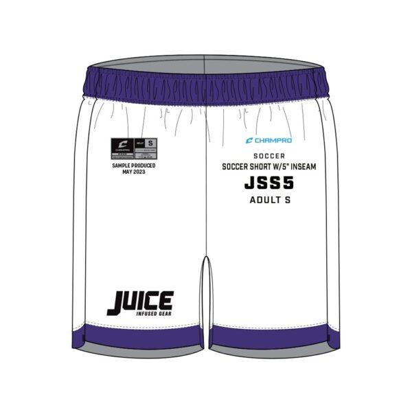 SIZE KIT Juice Soccer Short w/5" Inseam