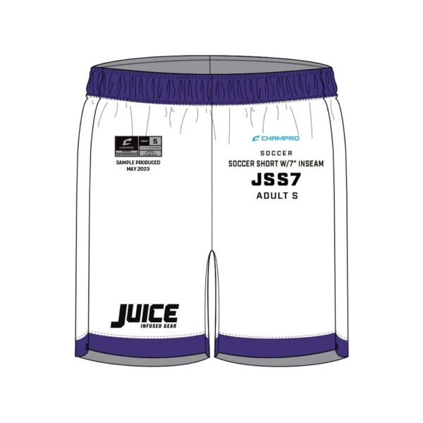 SIZE KIT Juice Soccer Short w/7" Inseam