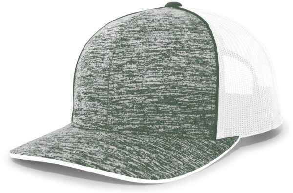 Aggressive Heather Trucker Snapback Cap