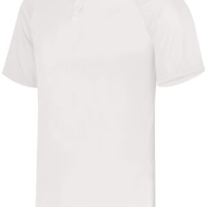 Attain Wicking Two-Button Baseball Jersey