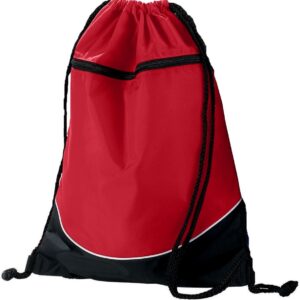 Tri-Color Drawstring Backpack