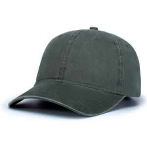 Pigment Dyed Hook-And-Loop Adjustable Cap
