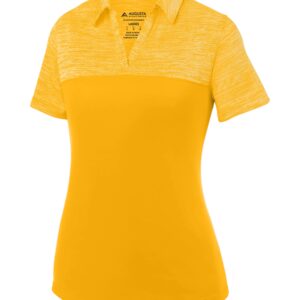Ladies Shadow Tonal Heather Polo