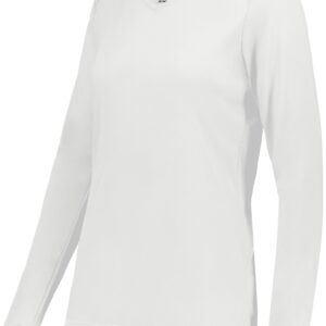 Ladies Super Soft-Spun Poly Long Sleeve Tee