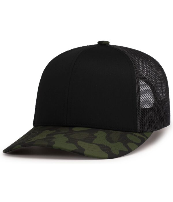 DUCK CAMO TRUCKER SNAPBACK CAP