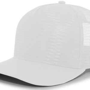 5-Panel Mesh Overlay Trucker Snapback